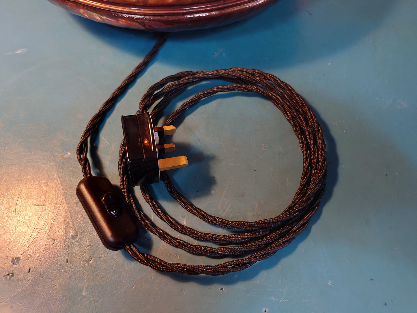 Custom Order 2 X Copper Lamps