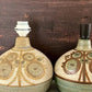 Very Large Soholm Danish Ceramic Table Lamp Erika Olive Green Khaki Noomi 3068-3 (2)
