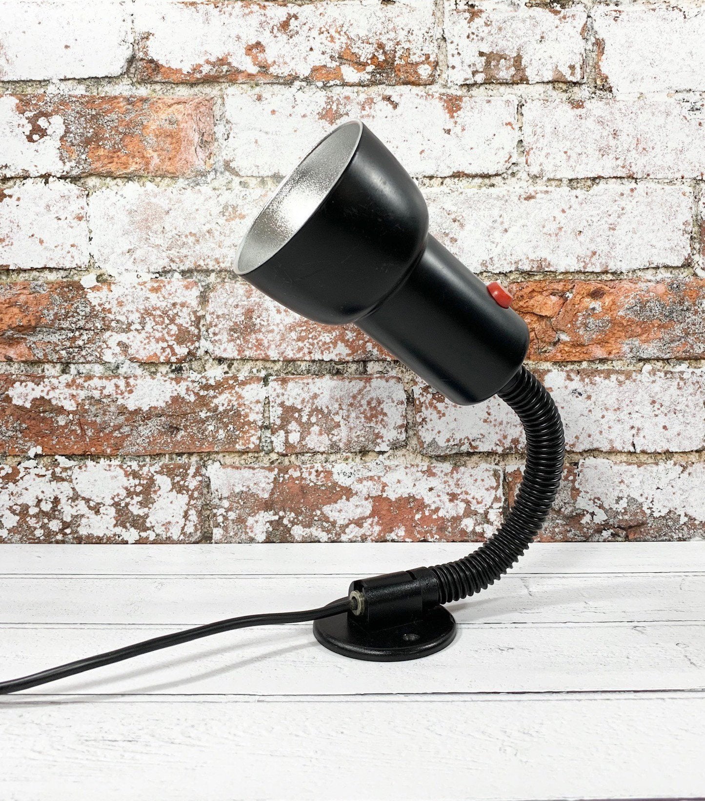 Louis Poulsen Sorte Louis Wall Lamp 1980s Light Retro Industrial Lighting - Scandiwegians