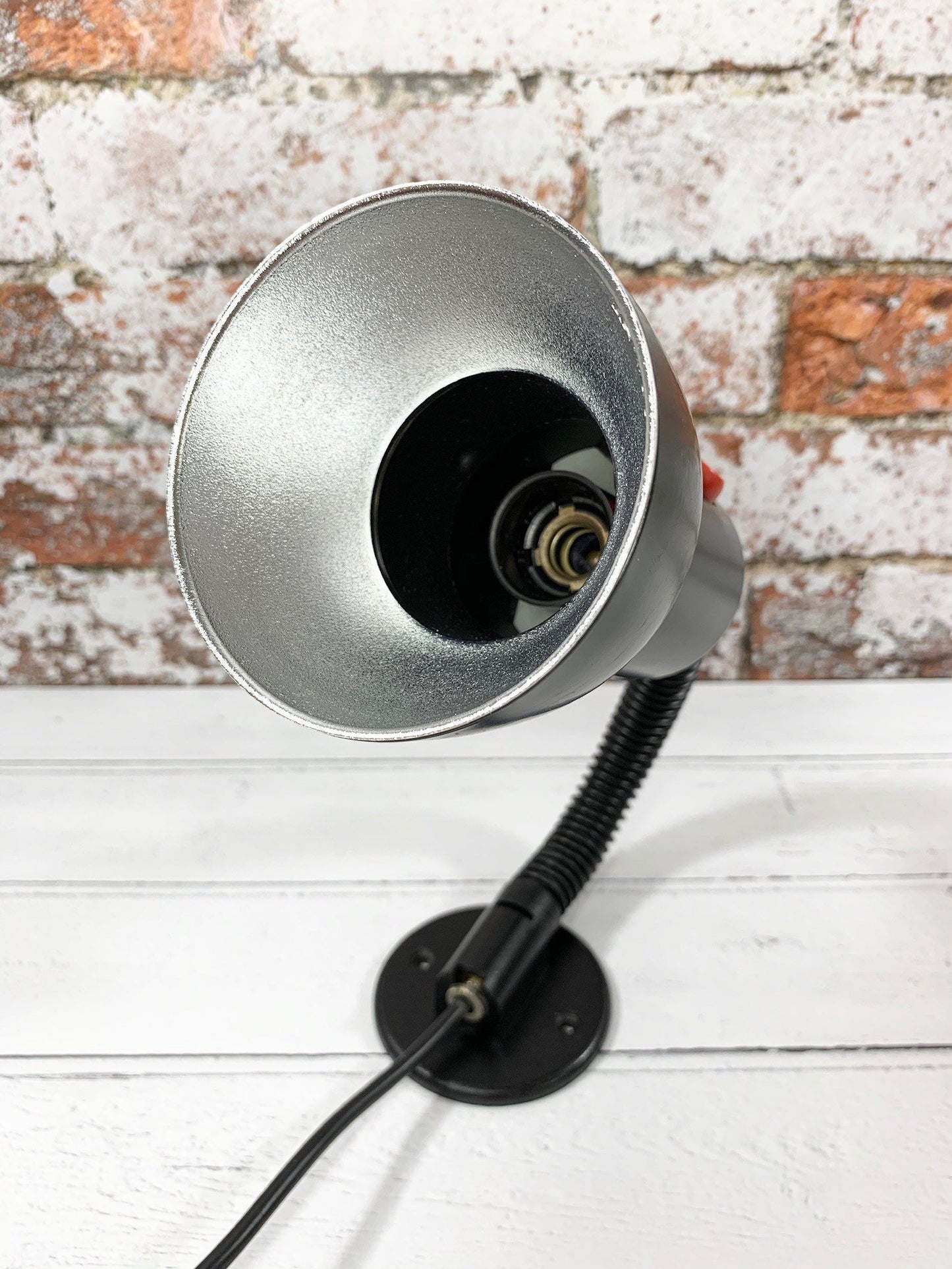 Louis Poulsen Sorte Louis Wall Lamp 1980s Light Retro Industrial Lighting - Scandiwegians