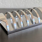 Stelton Danish Toast Rack AJ Cylinda Arne Jacobsen Iconic Steel