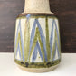 Michael Andersen Pottery Olive Danish Ceramic Table Lamp Light 1970s Khaki Lilac