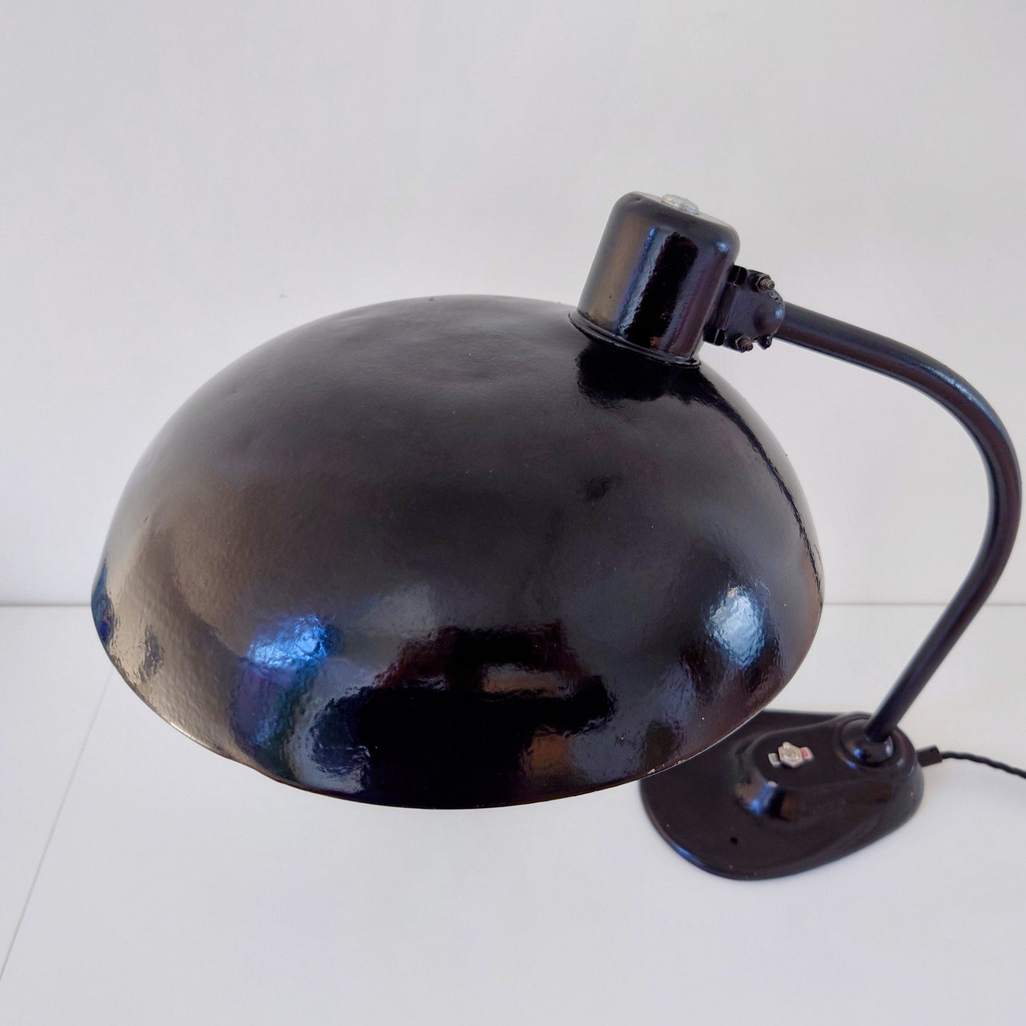 Christian Dell Black Desk Lamp Office Light Idell Workshop Retro Industrial Style Design 1930s