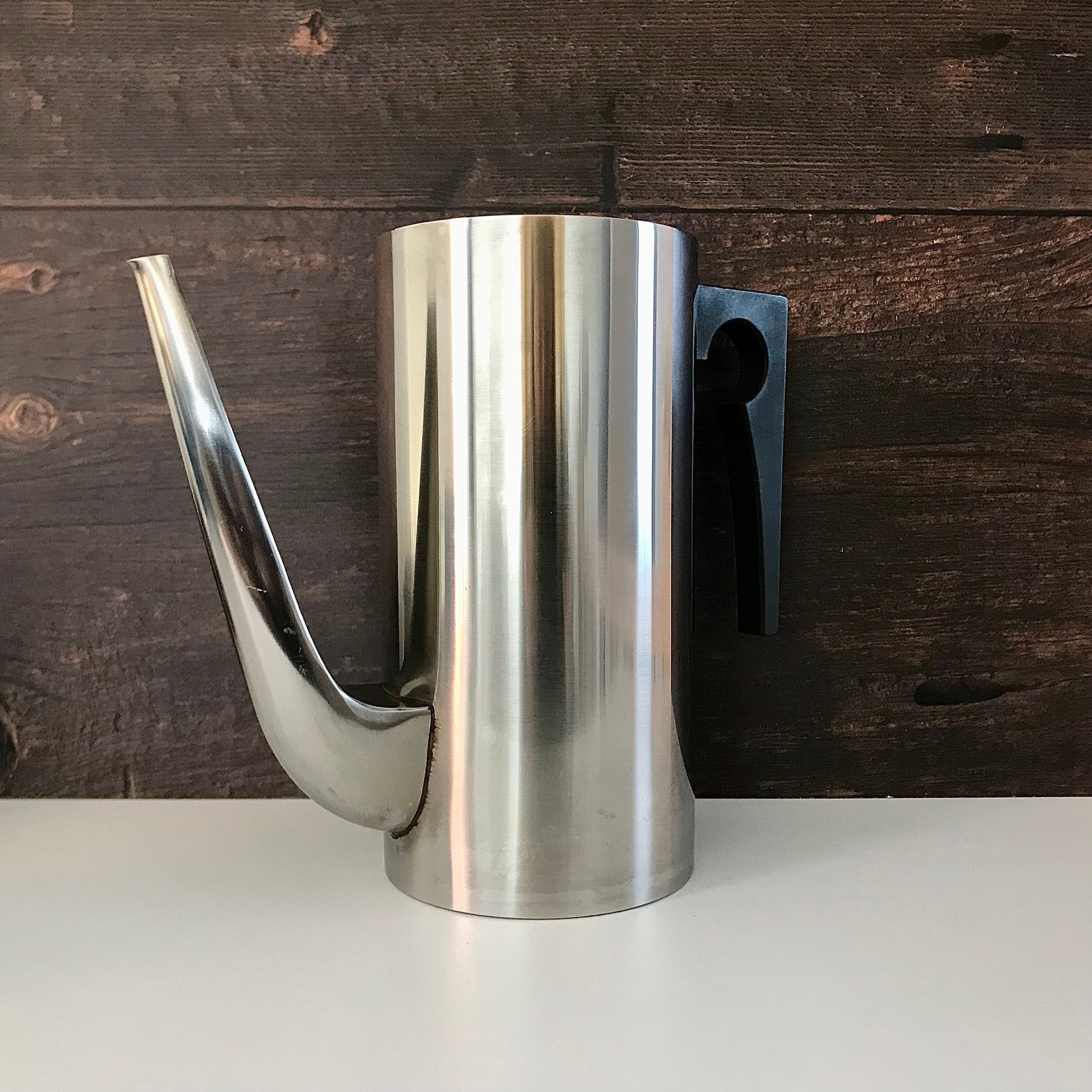 Arne Jacobsen Cylinda Line Coffee Pot Stelton AJ 1960s Vintage