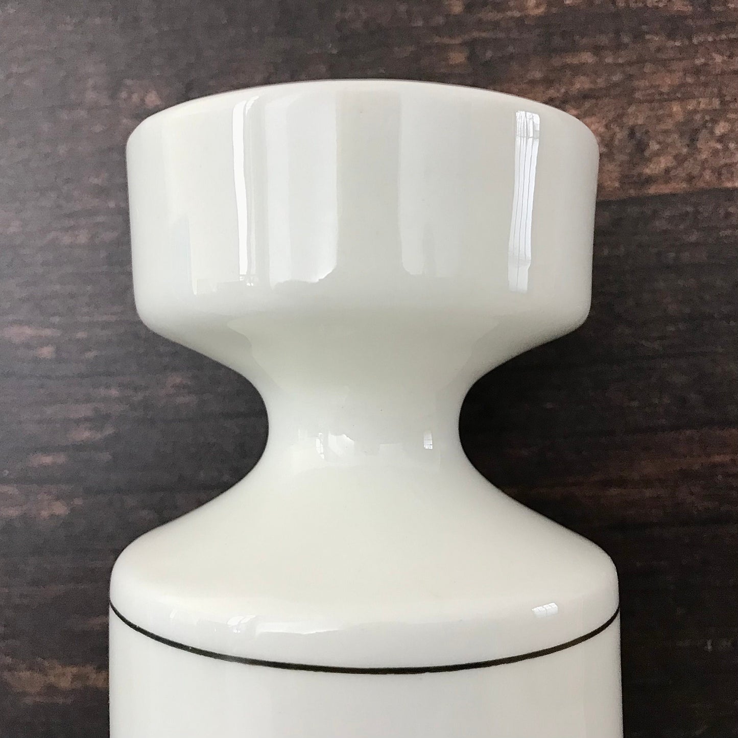 Figgjo White Norwegian Ceramic Bud Vase Scandinavian Vintage Pottery