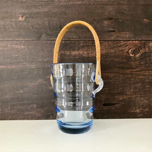 Holmegaard Denmark Danish Akva Glass Ice Bucket Retro Vintage Mens Dads Gift Present