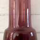 Riihimaki Purple Glass Vase Violet Amethyst 1970s Vintage Scandinavian Finnish 1473