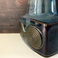 Soholm Pottery Blue Danish Ceramic  Vase Vintage 1960s Retro Scandinavian 3453