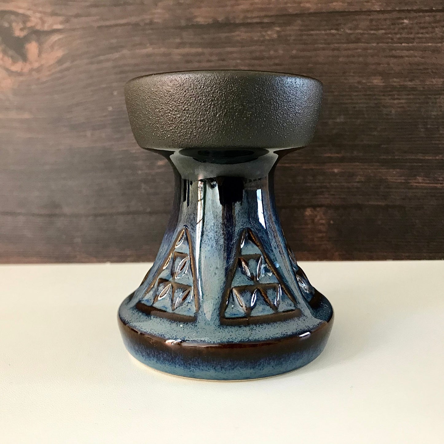 Soholm Pottery Danish Ceramic Candle Holder Vintage Retro 3339