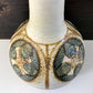 Soholm Pottery Olive Danish Ceramic Table Lamp Khaki 1960s Noomi Scandi 3069