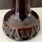 Soholm Pottery Brown Danish Ceramic Table Lamp 1970s 1202