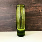 Holmegaard Danish Green Glass Vase Retro Scandinavian Modern