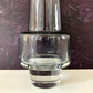 SEA Glasbruk Grey Rocket Glass Vase 1960s 1970s Kosta Retro Scandinavian