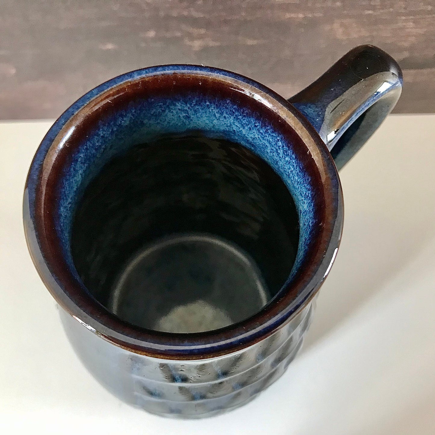 Soholm Blue Granite Danish Pint Mug Tankard 1960s 3543