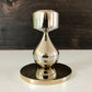 Asmussen Drop Danish Gold Candle Stick Holder Hamlet Dansk Design 1970s