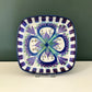 Royal Copenhagen Tenera Purple Green Danish Ceramic Dish Scandinavian Pottery Vintage