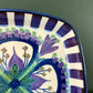 Royal Copenhagen Tenera Purple Green Danish Ceramic Dish Scandinavian Pottery Vintage