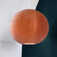 Rotaflex Christals 1960s Orange Pendant Lamp Glitter Ceiling Light British Plastic Fantastic