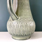 Soholm Pottery Green Danish Ceramic Jug Vase 1960s 1970s Retro Scandinavian 2118