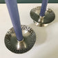Vintage Danish Pewter Candles Holders 1950s