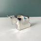 Dansk Designs Boxed Silver Plated Bull Paperweight Danish Swedish Vintage Office Work Gifts Presents
