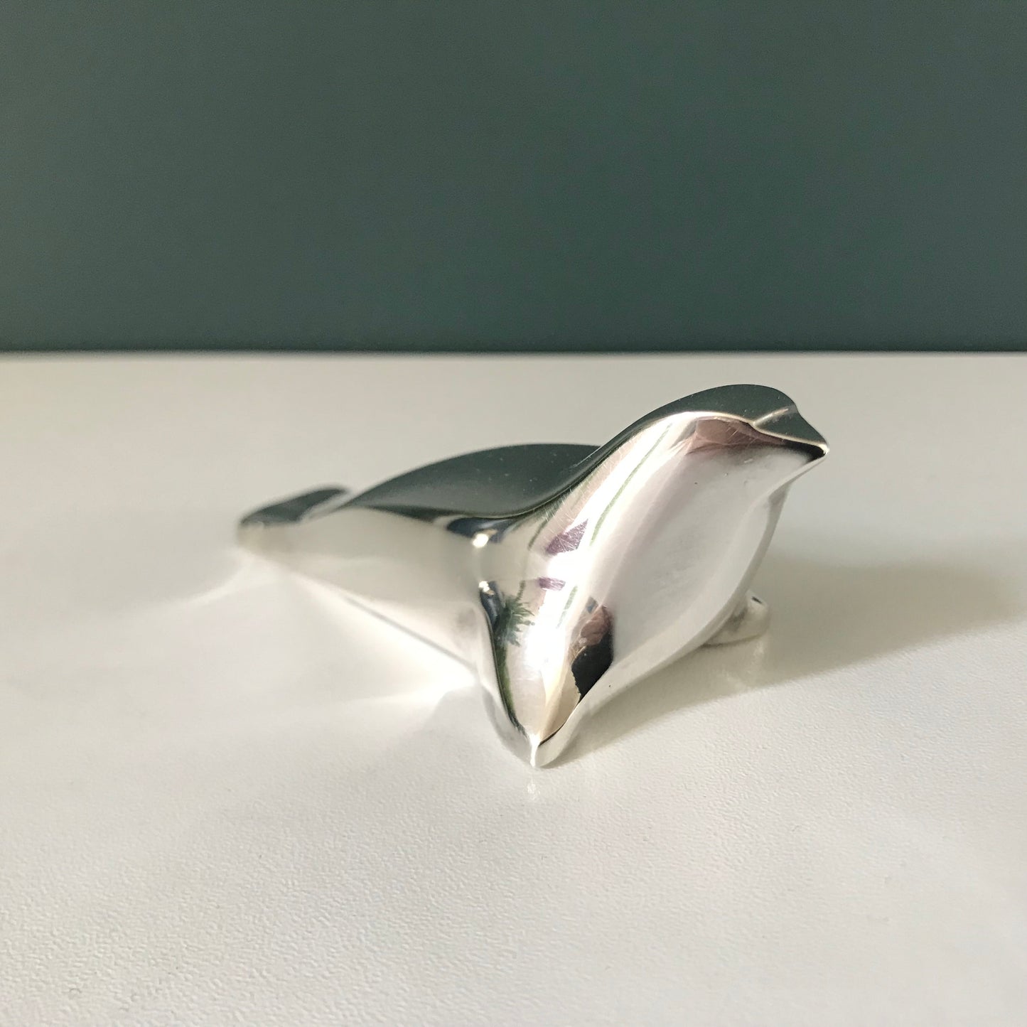 Dansk Designs Silver Seal Paperweight Danish Swedish Vintage Gifts Presents Office 2