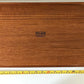 Old Hall Robert Welch Teak Steel Tray Serving Snack Hors D'Oeuvres British English 1960s