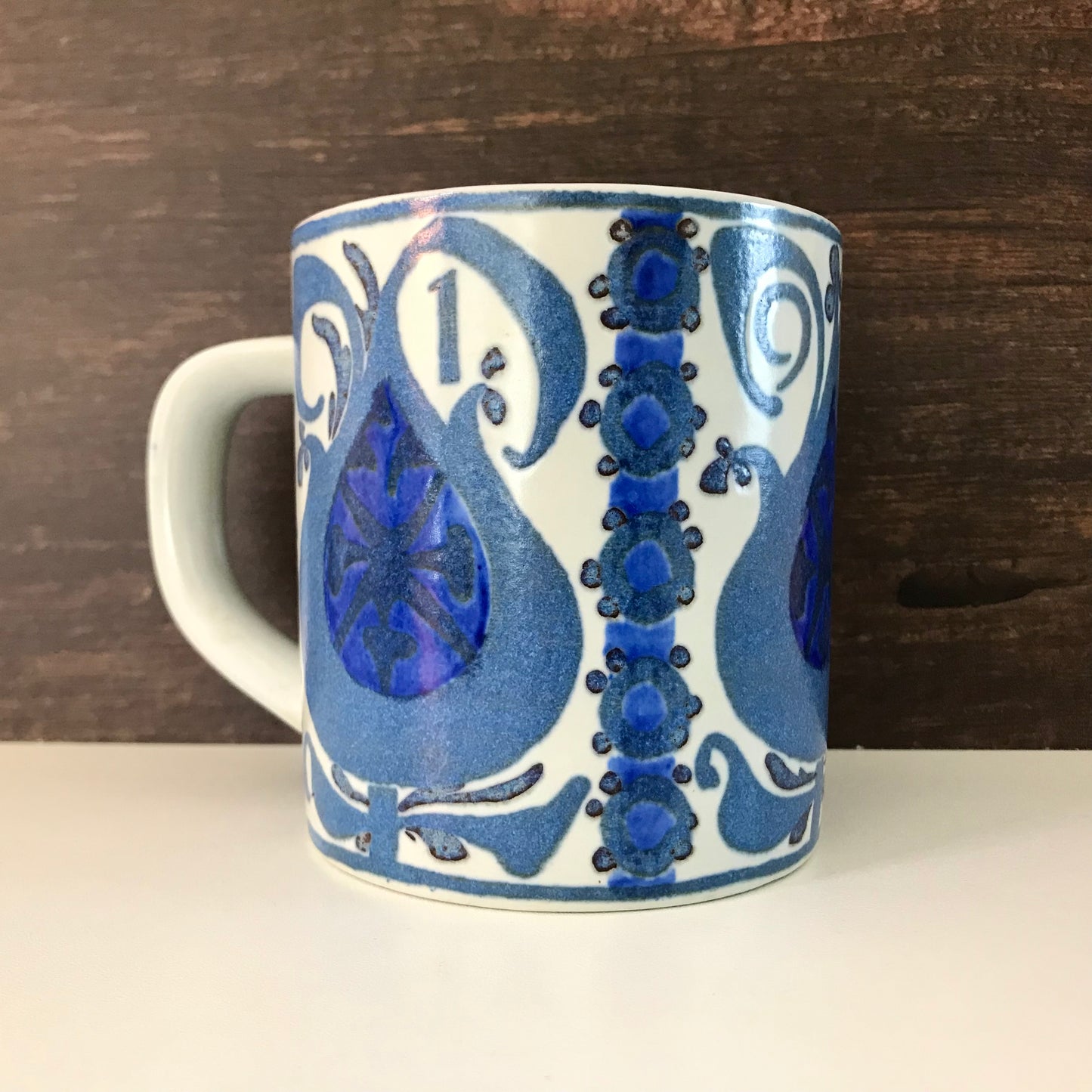 Royal Copenhagen Small Annual Year Cup Mug Danish Gifts Presents Ceramic Pottery Vintage Retro