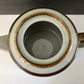 Vintage Desiree Pottery Danish Ceramic Teapot 1960s 1970s