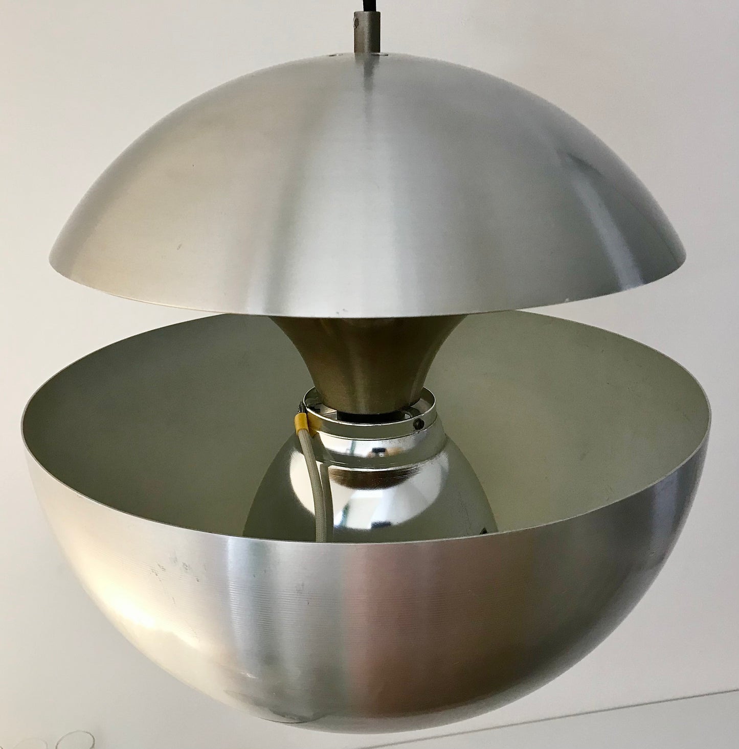 Large RAAK Amsterdam Springfontein Pendant Lamp 1970s Retro Ball Apple Ceiling Light