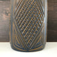 Bromolle Pottery Blue Danish Table Lamp 1960s Retro Scandinavian