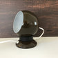 Danish Frandsen Brown Ball Table Lamp 1970s Vintage Retro Light Atomic Era 1