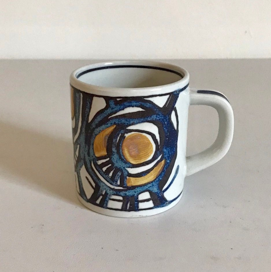 Royal Copenhagen Small Annual Year Cup Mug Danish Gifts Presents Ceramic Pottery Vintage Retro