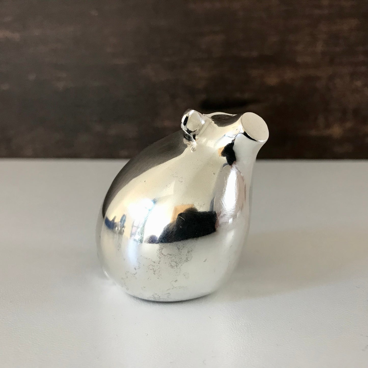 Dansk Designs Silver Plated Pig Paperweight Danish Swedish Gifts Presents