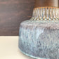 Large Soholm Pottery Blue Purple Danish Table Lamp 1960s Retro Scandinavian 1080-2