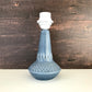 Soholm Pottery Blue Danish Ceramic Table Lamp Einar Johansen 926