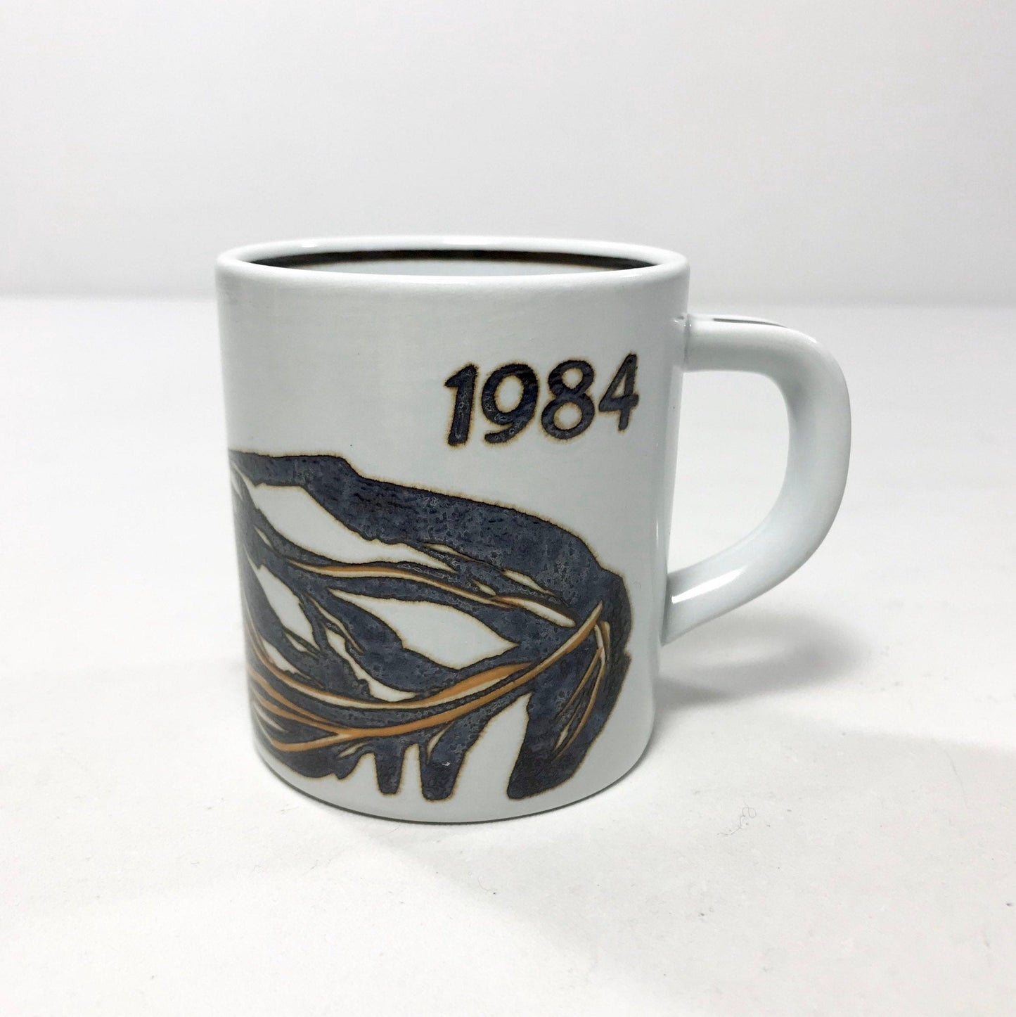 Royal Copenhagen Small 1984 Annual Mug Danish Gifts Presents Ceramic Pottery Vintage Retro