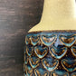 Soholm Pottery Peacock Danish Table Lamp 1960s Retro Scandinavian Light 3012