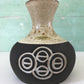 Frank Ceramic Danish Pottery Bud Vase 1960s 1970s  Retro Scandinavian