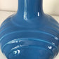 Hornsea Pottery Concept Blue Ceramic Table Lamp British English 1960s Retro