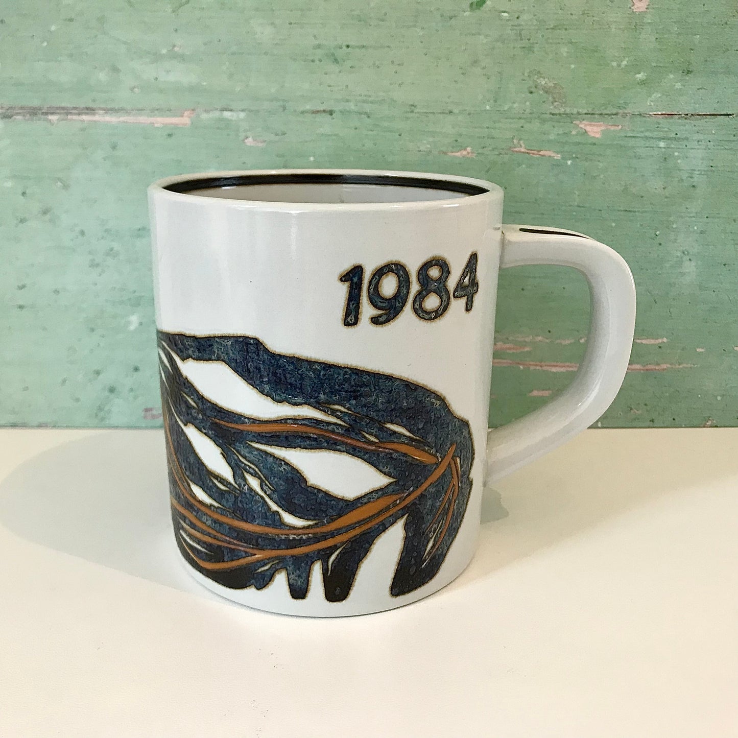 Royal Copenhagen Large 1984 Annual Mug Danish Gifts Presents Ceramic Pottery Vintage Retro