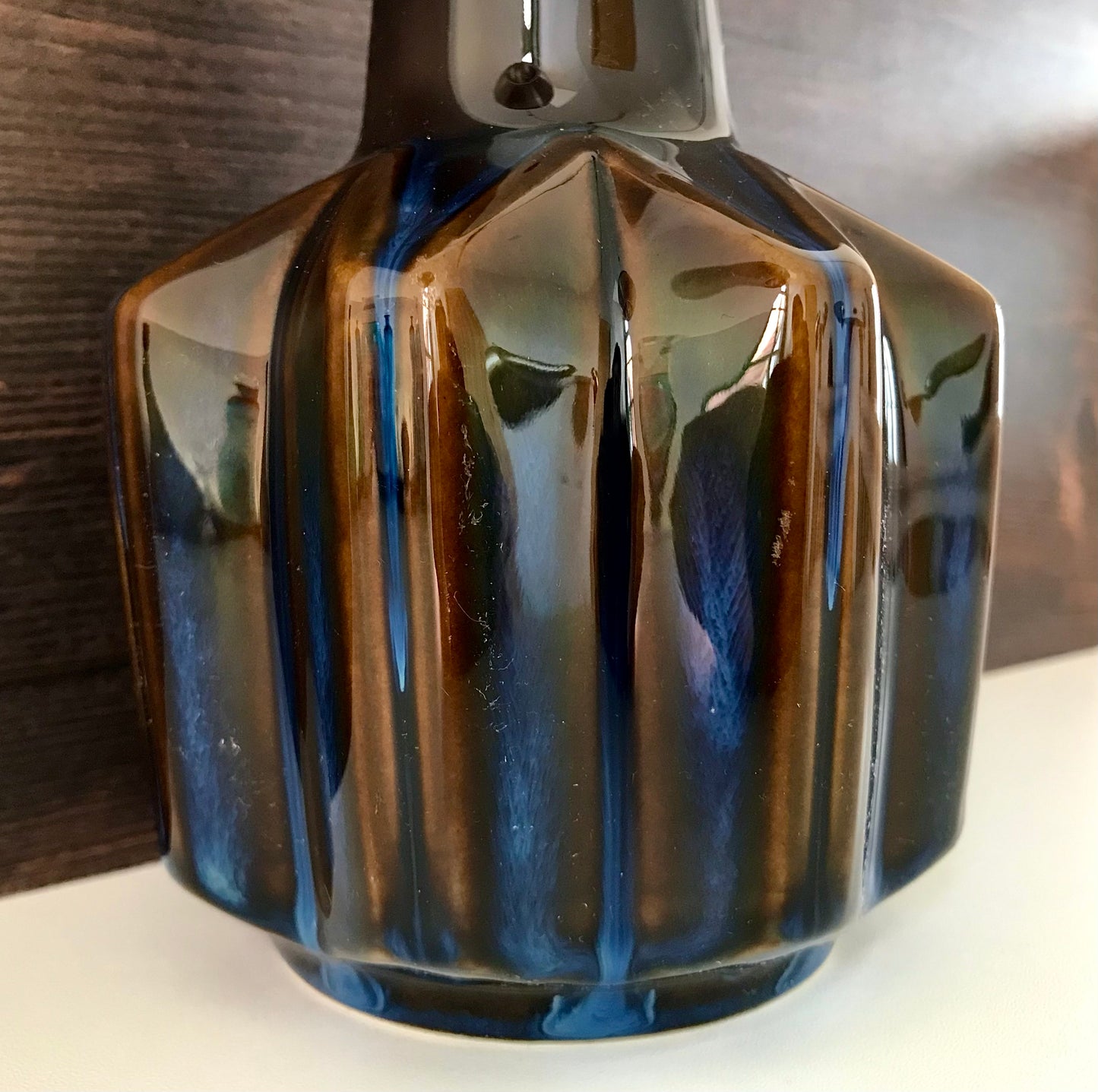 Soholm Pottery Danish Ceramic Table Lamp 1960s Retro 1052
