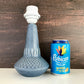 Soholm Pottery Blue Danish Ceramic Table Lamp Einar Johansen 926