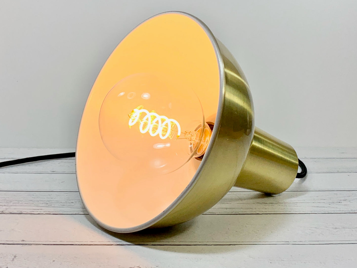 Danish Brass Gold Loft Style Pendant Lamp 1960s 1970s Retro Ceiling Light