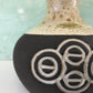 Frank Ceramic Danish Pottery Bud Vase 1960s 1970s  Retro Scandinavian
